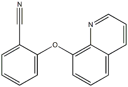 2-(quinolin-8-yloxy)benzonitrile|