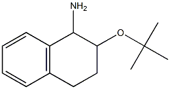 2-(tert-butoxy)-1,2,3,4-tetrahydronaphthalen-1-amine 化学構造式