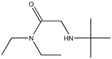 2-(tert-butylamino)-N,N-diethylacetamide Struktur