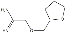 2-(tetrahydrofuran-2-ylmethoxy)ethanimidamide Structure