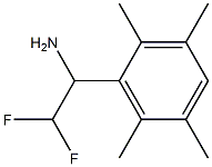 2,2-difluoro-1-(2,3,5,6-tetramethylphenyl)ethan-1-amine