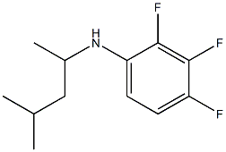 2,3,4-trifluoro-N-(4-methylpentan-2-yl)aniline