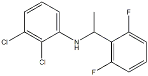 2,3-dichloro-N-[1-(2,6-difluorophenyl)ethyl]aniline Structure