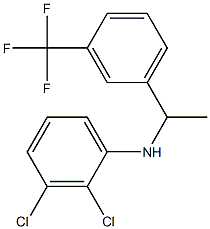 2,3-dichloro-N-{1-[3-(trifluoromethyl)phenyl]ethyl}aniline Structure