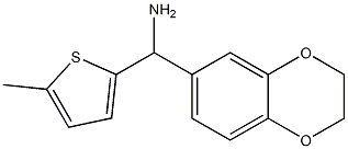 2,3-dihydro-1,4-benzodioxin-6-yl(5-methylthiophen-2-yl)methanamine