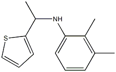  2,3-dimethyl-N-[1-(thiophen-2-yl)ethyl]aniline