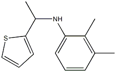 2,3-dimethyl-N-[1-(thiophen-2-yl)ethyl]aniline