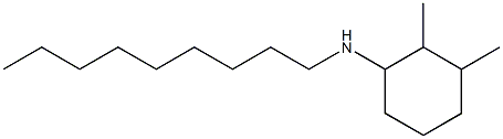 2,3-dimethyl-N-nonylcyclohexan-1-amine,,结构式