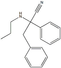  2,3-diphenyl-2-(propylamino)propanenitrile