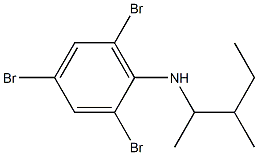 2,4,6-tribromo-N-(3-methylpentan-2-yl)aniline