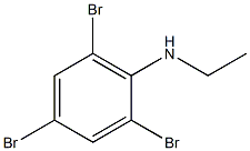 2,4,6-tribromo-N-ethylaniline Structure