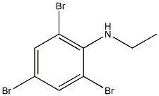 2,4,6-tribromo-N-ethylaniline,,结构式