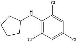  2,4,6-trichloro-N-cyclopentylaniline