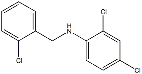 2,4-dichloro-N-[(2-chlorophenyl)methyl]aniline