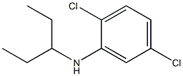 2,5-dichloro-N-(pentan-3-yl)aniline Structure