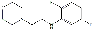 2,5-difluoro-N-[2-(morpholin-4-yl)ethyl]aniline Structure