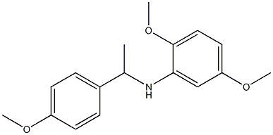 2,5-dimethoxy-N-[1-(4-methoxyphenyl)ethyl]aniline