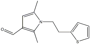 2,5-dimethyl-1-[2-(thiophen-2-yl)ethyl]-1H-pyrrole-3-carbaldehyde