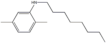 2,5-dimethyl-N-octylaniline Structure