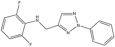  2,6-difluoro-N-[(2-phenyl-2H-1,2,3-triazol-4-yl)methyl]aniline