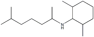 2,6-dimethyl-N-(6-methylheptan-2-yl)cyclohexan-1-amine