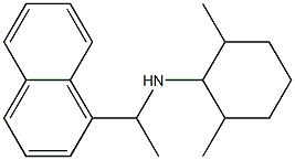 2,6-dimethyl-N-[1-(naphthalen-1-yl)ethyl]cyclohexan-1-amine|