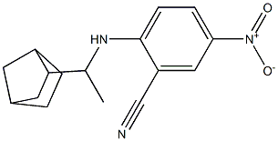 2-[(1-{bicyclo[2.2.1]heptan-2-yl}ethyl)amino]-5-nitrobenzonitrile