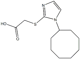 2-[(1-cyclooctyl-1H-imidazol-2-yl)sulfanyl]acetic acid