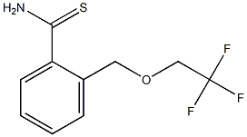 2-[(2,2,2-trifluoroethoxy)methyl]benzenecarbothioamide|