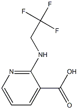 2-[(2,2,2-trifluoroethyl)amino]pyridine-3-carboxylic acid,,结构式