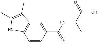 2-[(2,3-dimethyl-1H-indol-5-yl)formamido]propanoic acid