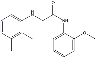 2-[(2,3-dimethylphenyl)amino]-N-(2-methoxyphenyl)acetamide