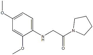 2-[(2,4-dimethoxyphenyl)amino]-1-(pyrrolidin-1-yl)ethan-1-one