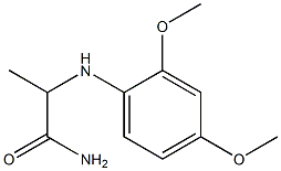 2-[(2,4-dimethoxyphenyl)amino]propanamide