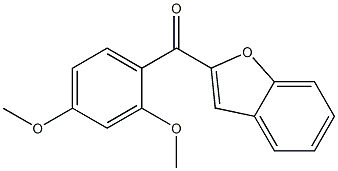 2-[(2,4-dimethoxyphenyl)carbonyl]-1-benzofuran