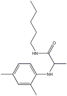 2-[(2,4-dimethylphenyl)amino]-N-pentylpropanamide