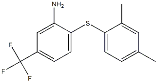 2-[(2,4-dimethylphenyl)sulfanyl]-5-(trifluoromethyl)aniline