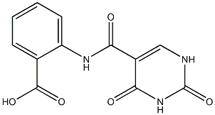 2-[(2,4-dioxo-1,2,3,4-tetrahydropyrimidine-5-)(methyl)amido]benzoic acid