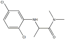 2-[(2,5-dichlorophenyl)amino]-N,N-dimethylpropanamide|