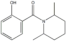 2-[(2,6-dimethylpiperidin-1-yl)carbonyl]phenol