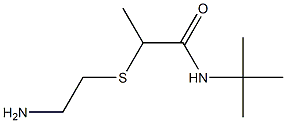 2-[(2-aminoethyl)sulfanyl]-N-tert-butylpropanamide