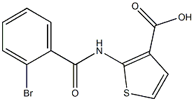 2-[(2-bromobenzoyl)amino]thiophene-3-carboxylic acid