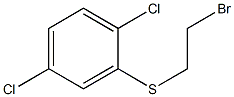 2-[(2-bromoethyl)sulfanyl]-1,4-dichlorobenzene Structure