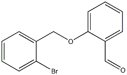 2-[(2-bromophenyl)methoxy]benzaldehyde Structure