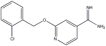 2-[(2-chlorobenzyl)oxy]pyridine-4-carboximidamide