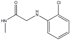 2-[(2-chlorophenyl)amino]-N-methylacetamide