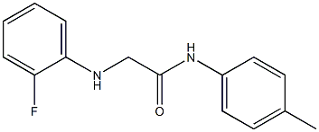 2-[(2-fluorophenyl)amino]-N-(4-methylphenyl)acetamide