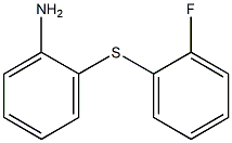 2-[(2-fluorophenyl)sulfanyl]aniline 结构式