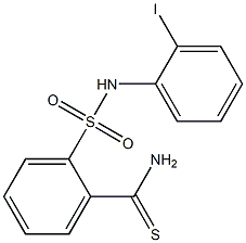 2-[(2-iodophenyl)sulfamoyl]benzene-1-carbothioamide