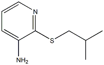 2-[(2-methylpropyl)sulfanyl]pyridin-3-amine